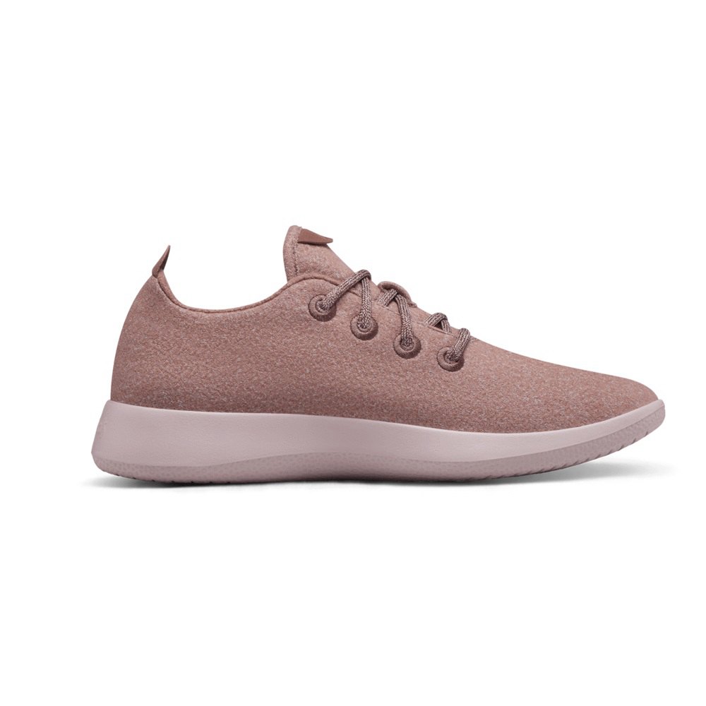 Allbirds Men\'s Sneakers Pink - Wool Runners - 89104EKWC